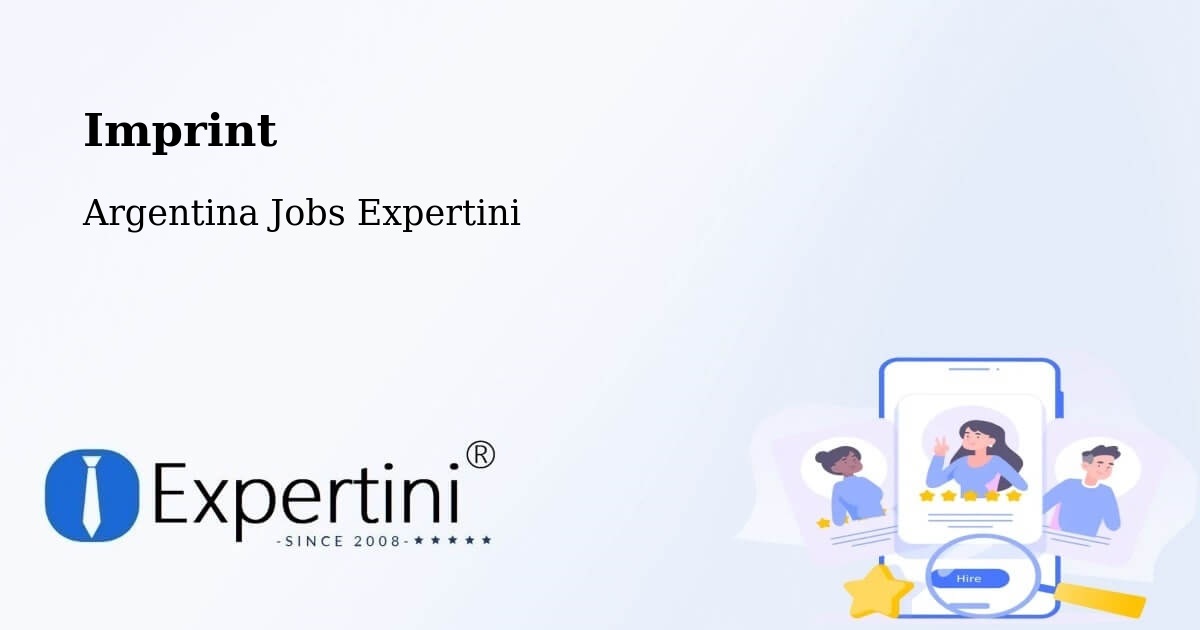 Imprint – Serrezuela - Argentina Jobs Expertini