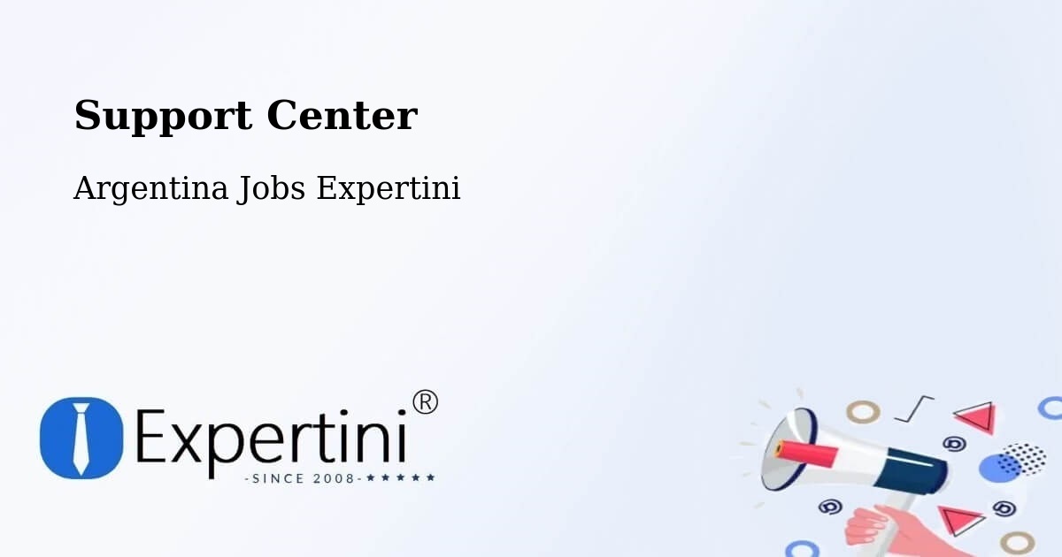 Support Services – Serrezuela - Argentina Jobs Expertini
